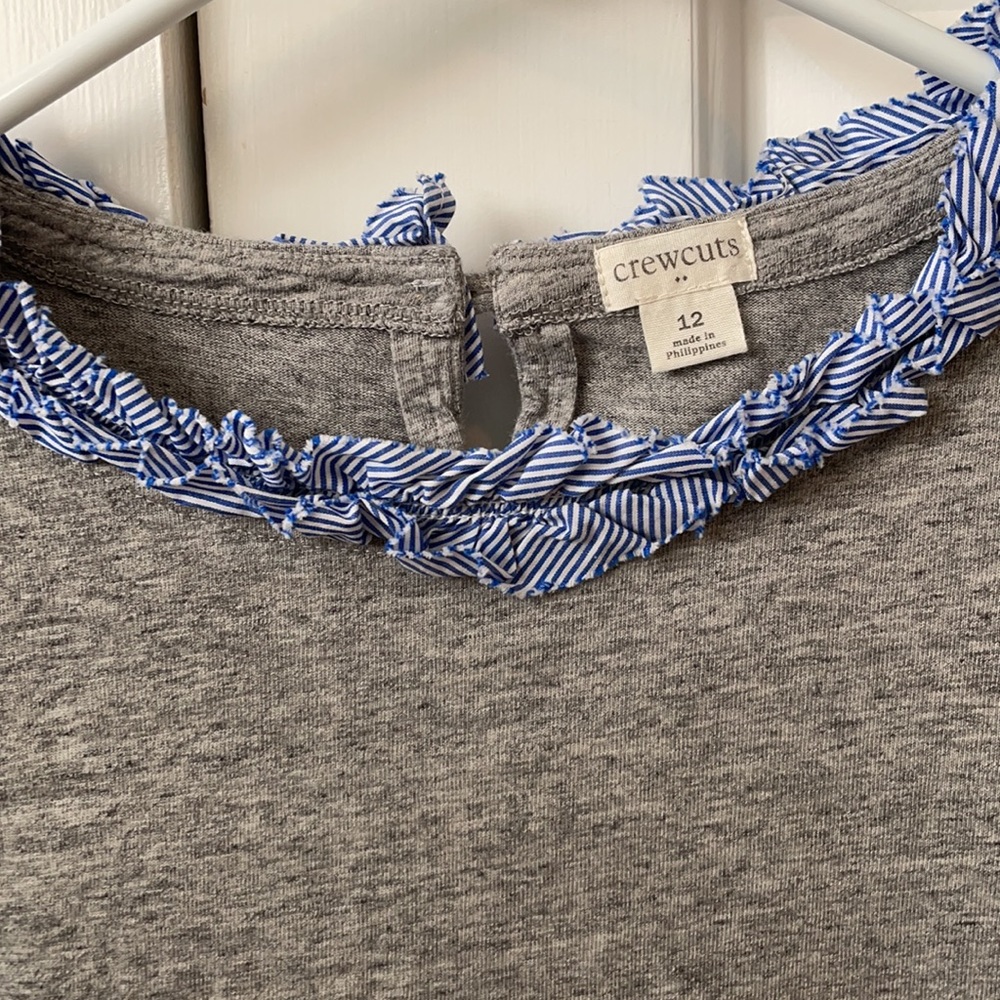 Crewcuts Ruffle Neck Tee - Picture 4 of 4
